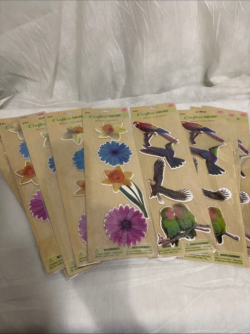 Crafters Assorted Stickers bundle of 9 packs